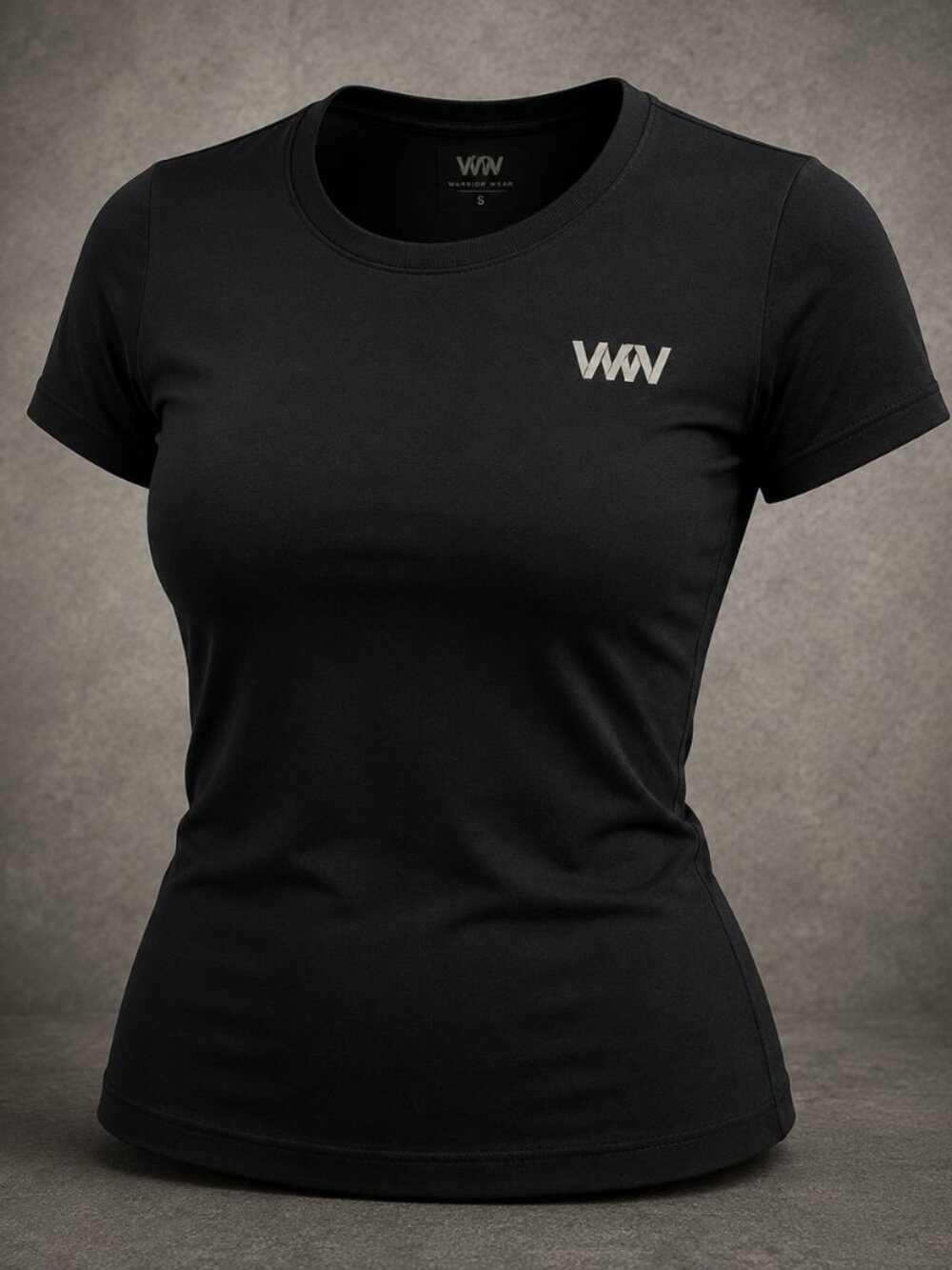 🔥 Warrior Wear Women’s Performance Tee – Black (WW Logo)